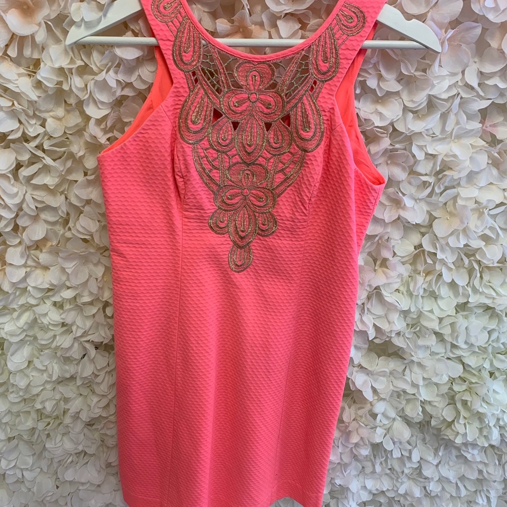 Lilly Pulitzer Hot Pink Dress 00